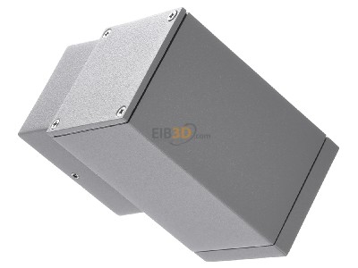 Ansicht oben links EVN 484015N alu Wandanbauleuchte GU10 1-flg.IP54 