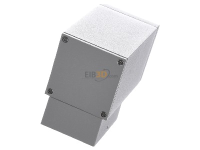 Ansicht oben hinten EVN 484015N alu Wandanbauleuchte GU10 1-flg.IP54 