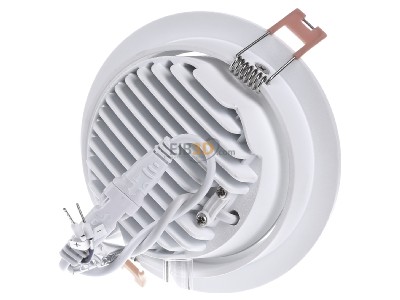 Ansicht hinten EVN P31130102 P-LED Deckeneinbauleuchte 350mA, 3000K sw. 