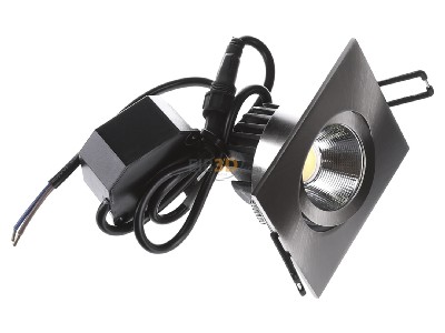 Ansicht oben links EVN PC654N91302 P-LED Deckeneinbauleuchte IP65 HV 3000K 1010lm 