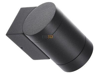 Ansicht oben links EVN 637116N Wandanbauleuchte 1flg.anth IP54 GU10 220-240V 