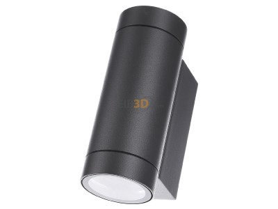 Frontansicht EVN 637216N Wandanbauleuchte 2flg.anth IP54 GU10 220-240V 