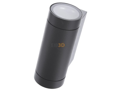 Ansicht oben vorne EVN 637216N Wandanbauleuchte 2flg.anth IP54 GU10 220-240V 