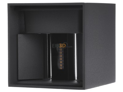Ansicht hinten EVN L54061502 LED-Wandanbauleuchte 2flg. 3000K IP54 anth 240V 
