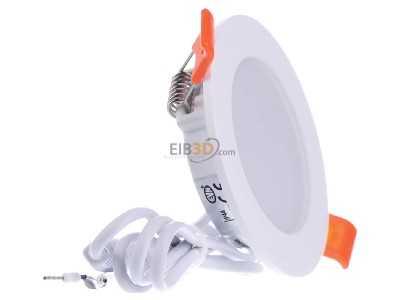 Ansicht links EVN LR44083540 LED-Einbaupanel rund 4000K IP44 350mA ws 