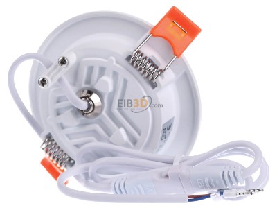 Ansicht hinten EVN LR44083540 LED-Einbaupanel rund 4000K IP44 350mA ws 