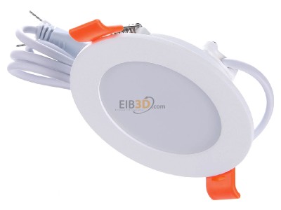 Ansicht oben vorne EVN LR44083540 LED-Einbaupanel rund 4000K IP44 350mA ws 