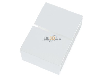 Ansicht oben links Konstsmide 7877-250 LED-Wandleuchte alu/weiss lackiert 