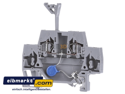 Frontansicht WAGO Kontakttechnik 280-502/281-609 Klemme 24V DC 5mm 