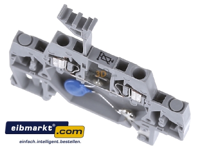 Ansicht oben vorne WAGO Kontakttechnik 280-502/281-609 Klemme 24V DC 5mm 