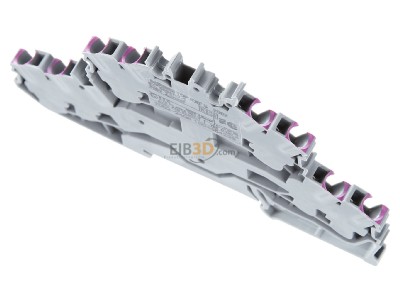 Top rear view WAGO 2002-2408 Feed-through terminal block 5,2mm 24A 
