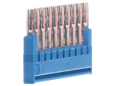 View on the right Phoenix FBS 10-3,5 BU Cross-connector for terminal block 10-p 
