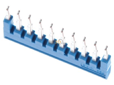 View up front Phoenix FBS 10-3,5 BU Cross-connector for terminal block 10-p 
