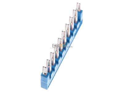 View top left Phoenix FBS 10-3,5 BU Cross-connector for terminal block 10-p 
