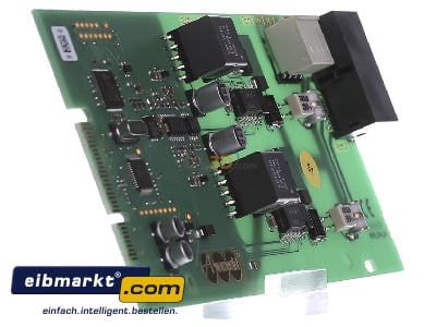View on the left Auerswald COMpact 2FXO-Modul Module for telephone system

