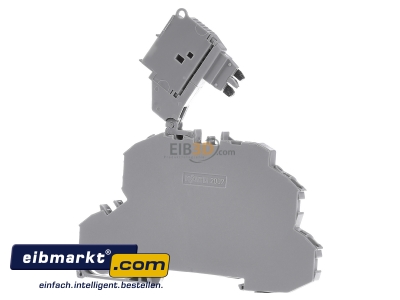 Frontansicht WAGO Kontakttechnik 2002-2611/1000-541 Dreistocksicherheitsklemme 5x20mm 