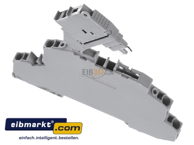 Ansicht oben vorne WAGO Kontakttechnik 2002-2611/1000-541 Dreistocksicherheitsklemme 5x20mm 