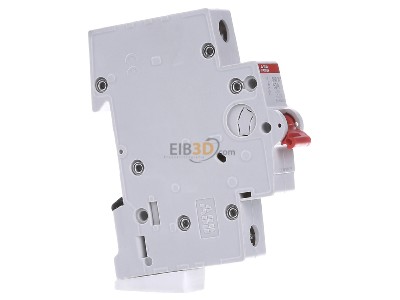 View on the left ABB SHD201/63 Off switch for distributor 1 NO 0 NC 
