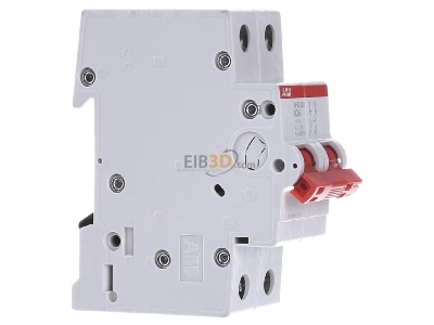 Ansicht links ABB SHD202/63 Lasttrennschalter 2-polig, 63A 