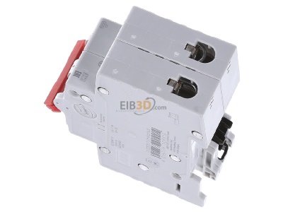 View top right ABB SHD202/63 Switch for distribution board 
