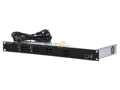 Front view Agfeo ES 628 IT Telephone system 4 PSTN-ports 

