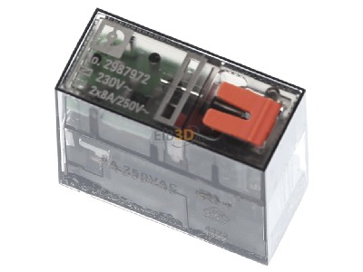View up front Phoenix REL-MR-230A #2987972 Switching relay AC 179,4...333,5V REL-MR-230A 2987972
