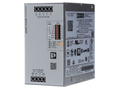 Front view Phoenix QUINT4-PS/3 #2904622 DC-power supply 400...500V/24V 480W QUINT4-PS/3 2904622
