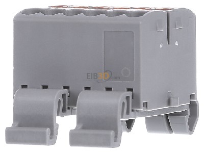 Ansicht links Phoenix PTFIX 12X2,5-NS35AGY Verteilerblock 0,14-4qmm, 12-p. 