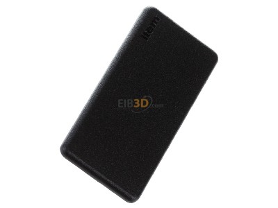 Ansicht oben links Item 0.0.026.02 Abdeckkappe 80x40 schwarz 