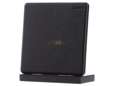 Frontansicht Item 0.0.026.37 Abdeckkappe 80x80 schwarz 