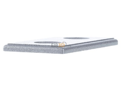 Frontansicht Item 0.0.666.35 Lasche wei�aluminium 