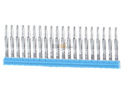 Front view Weidmller ZQV 1.5N/20 RD Cross-connector for terminal block 

