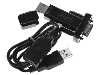 Ansicht oben links Tiptel 3054230 USB-Adapter 