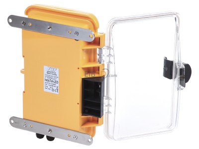 Top rear view FHF Funke+Huster InduTel-LED#11264506 Analogue Weatherproof telephone InduTel-LED11264506
