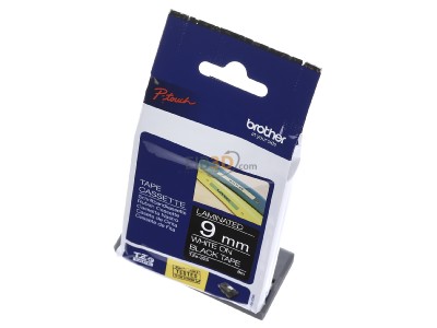 Ansicht oben vorne Brother TZe-325 Schriftbandkassette BF.schwarz/DF.wei 