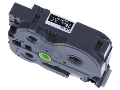 Ansicht oben hinten Brother TZe-345 Schriftbandkassette BF.schwarz/DF.wei 