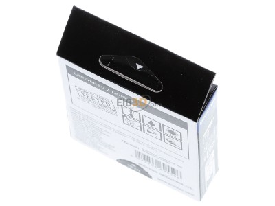 Ansicht oben hinten Brother TZe-S231 Schriftbandkassette BF.wei/DF.schwarz 