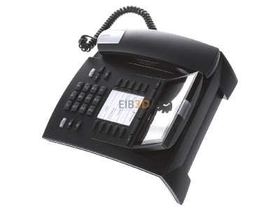 Ansicht oben rechts Agfeo ST 45 IP sw Systemtelefon VoIP schwarz 