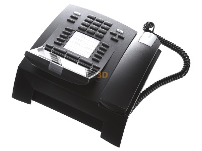Top rear view Agfeo ST 45 IP sw VoIP telephone black 
