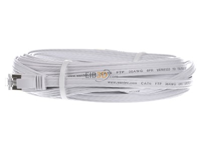 View on the right Wantec 7011 ws 10,0m Patch cord 10m 
