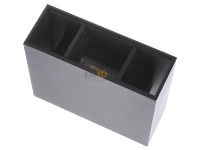 Ansicht oben rechts Brumberg 60110103 LED-Wandleuchte 3000K graphit IP54 