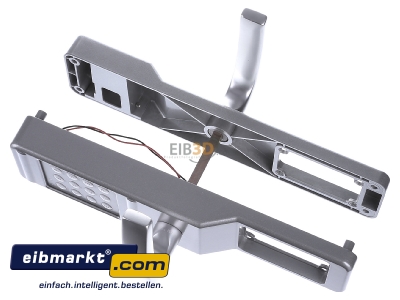 Ansicht oben vorne Assa Abloy effeff 495108----91B87 49510 8MM VIERKANT FREILAU F AUSF.B, SILBER O. 