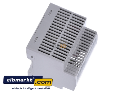 Ansicht oben links Ekey 100 891 Hutschienennetzteil 230VAC - 24VDC 2A 