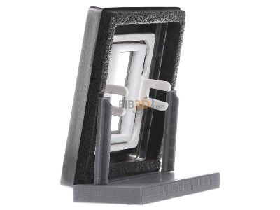 View on the right Ekey 101 372 Frame 1-gang stainless steel 
