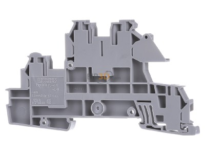 Back view Phoenix UTI 2,5-L/L Installation terminal block 5,2mm 24A 

