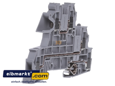 View on the left Phoenix Contact UTI 2,5-PE/L/L Installation terminal block 5,2mm 24A
