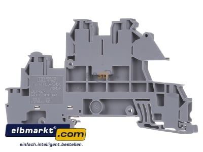 Back view Phoenix Contact UTI 2,5-PE/L/L Installation terminal block 5,2mm 24A
