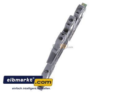 View top left Phoenix Contact UTI 2,5-PE/L/L Installation terminal block 5,2mm 24A
