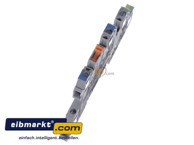 View top left Phoenix Contact UTI 2,5-PE/L/NTB Installation terminal block 5,2mm 24A - 
