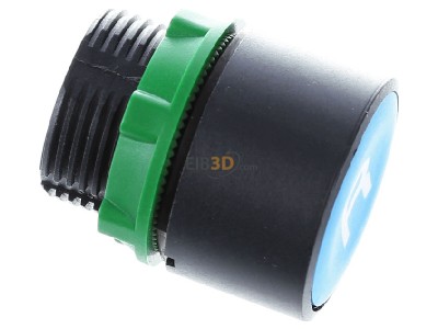 View top left Schneider Electric XB5AA86202 Push button actuator blue IP66 
